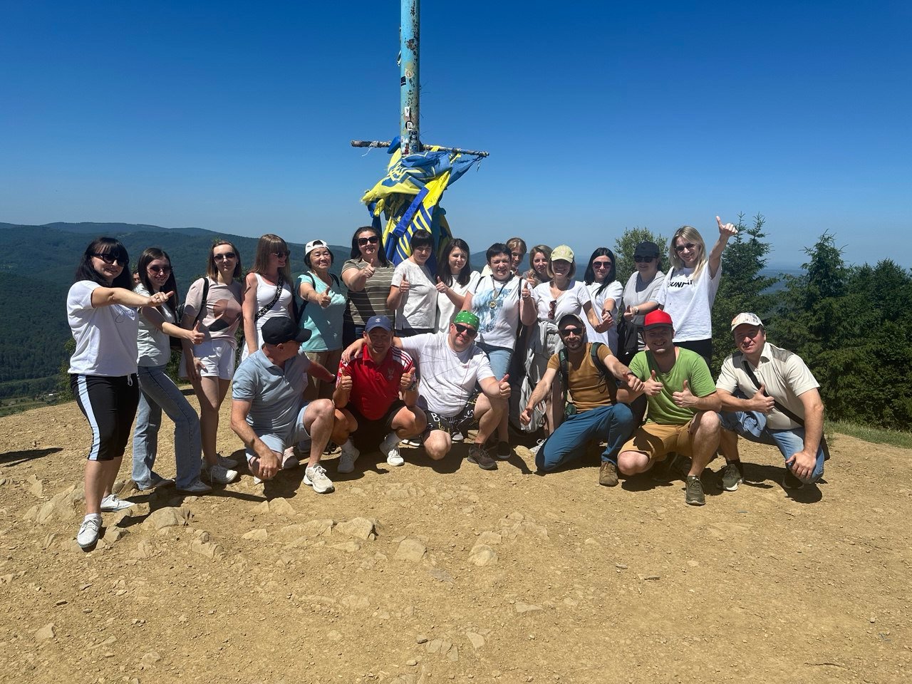 Поїздка в Карпати працівників коледжу