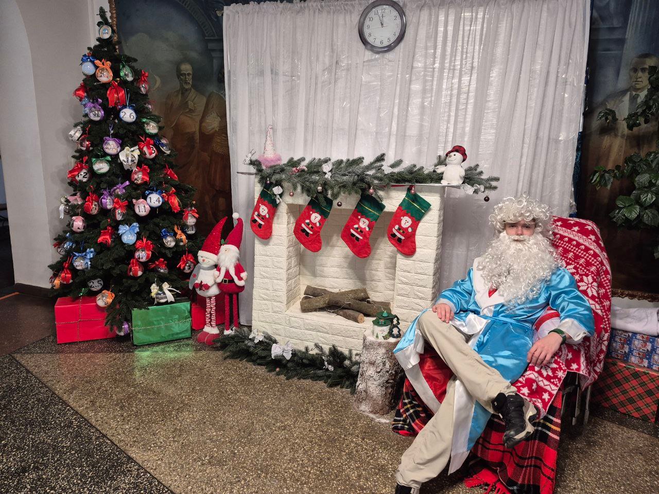 Як Миколай прийшов до студентів