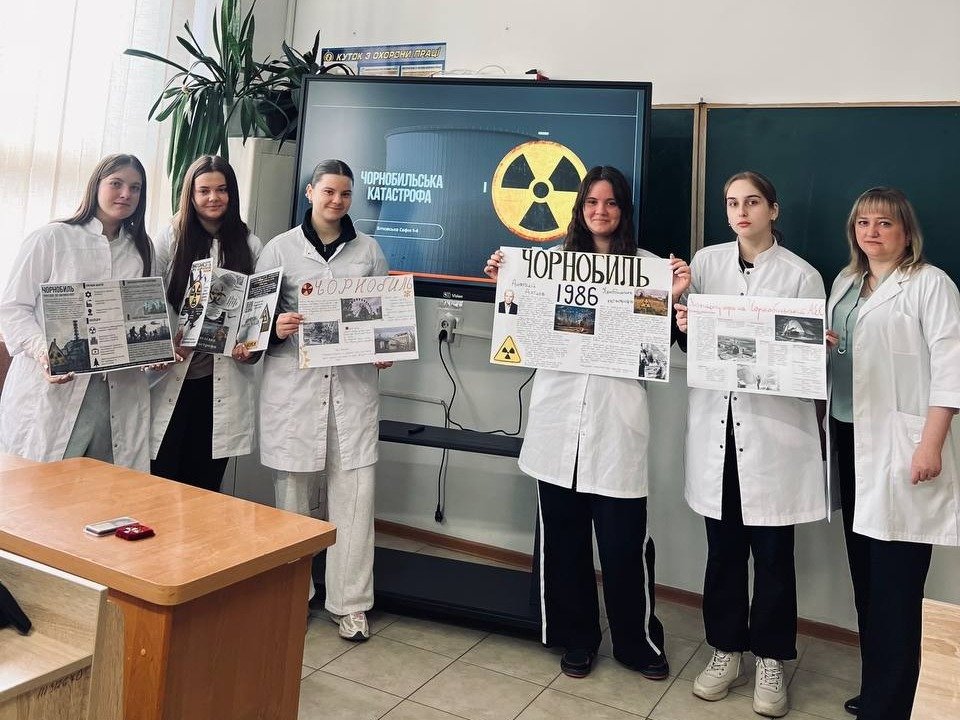 Пам’ятаємо Чорнобиль: студентські проєкти до 40-ї річниці трагедії